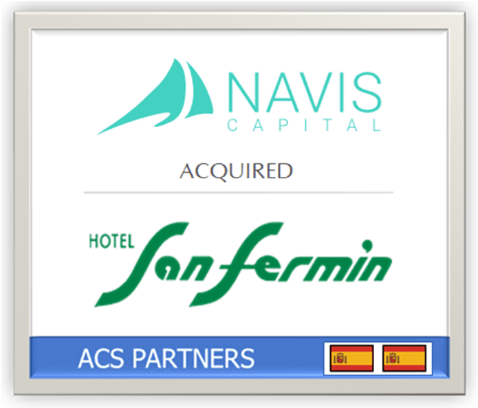 Navis Capital buys Hotel San Fermín with the assistance of teamOn.
